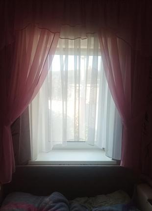 Тюль аркою