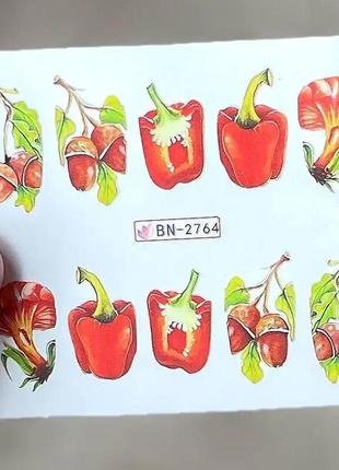 Слайдер водяний для дизайна ногтей