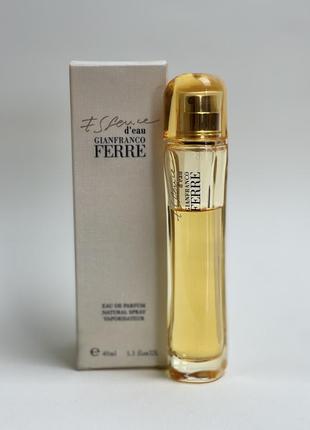 Essence d’eau gianfranco ferre текучесть 30 мл остаток с 40 мл.
