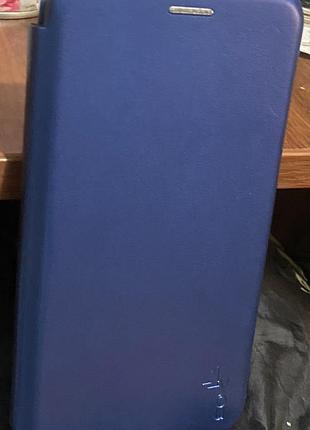 Чохол книжка premium  flip cover for xiaomi redmi 7 original blue ( 4you ) синій, чорний, темно - синій, бордовий