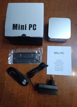 Мини пк firebat t8 plus (n100, 8 / 256 гб) для учёбы и работы