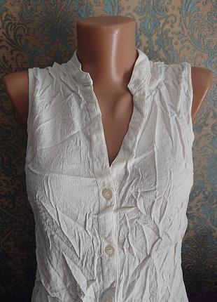 Летняя блуза вискоза р.48/50 блузка2 фото