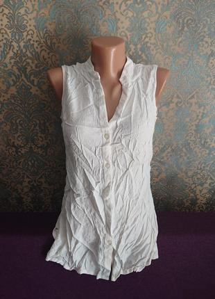 Летняя блуза вискоза р.48/50 блузка4 фото