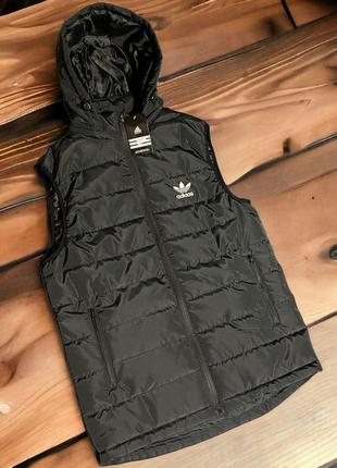 Жилетка adidas чорна🔥