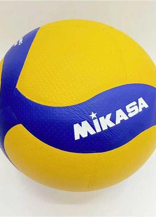 М`яч волейбольний c 62448 (60) вага 280-300 грамів, матеріал pu, гумовий балон