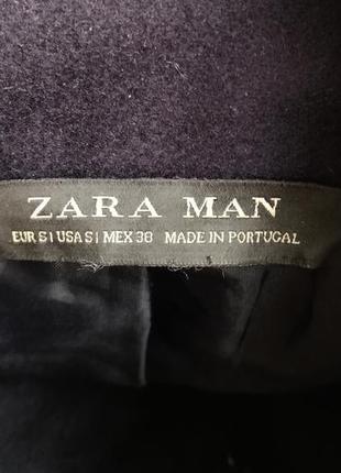 Пальто шерстяное zara2 фото