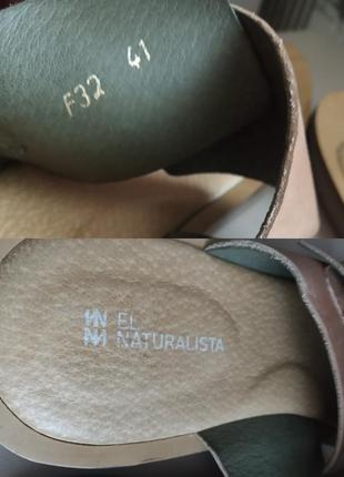 Сандалі el naturalista women's nf32 tulip slide sandal (41) з натуральної шкіри8 фото