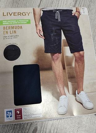 Шорты льняные мужские livergy м