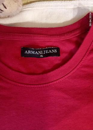 Футболка armani jeans3 фото