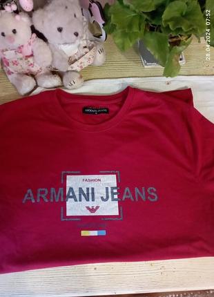 Футболка armani jeans4 фото