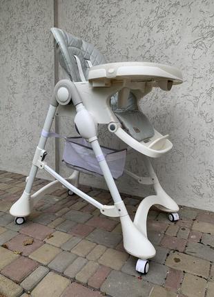 Стульчик для кормления carrello caramel