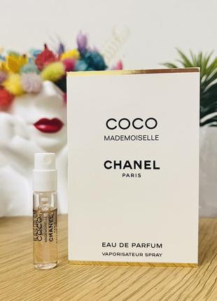 Оригинальный пробник парфюмированная вода chanel coco mademoiselle