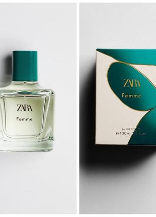Парфумована вода zara femme 100 ml ,оригінал