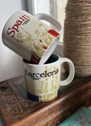 Starbucks spain/barcelona чашки старбакс для кави