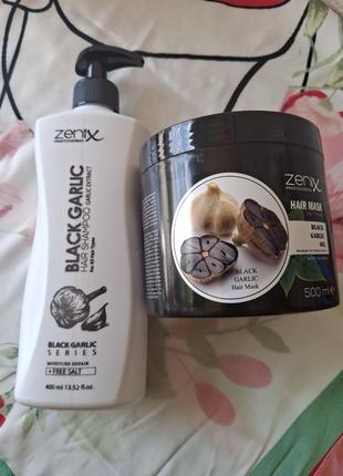 Шампунь zenix 400ml и маска для волос