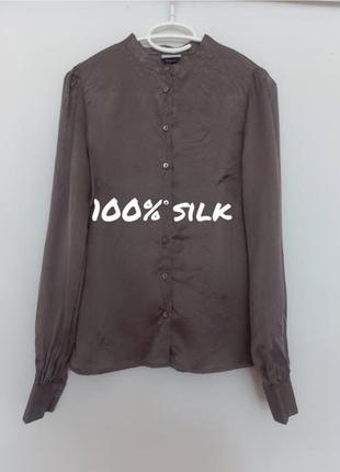 100% шелковый боуза от h&m