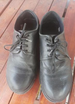 Шкіряні туфлі 25см