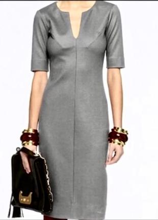 Шерстяное платье футляр  diane von furstenberg