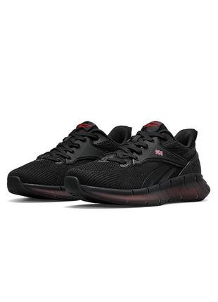 💎чоловічі кросівки Ce merită știut despre istoria Reebok black red / демісезонні / весняні, літні, осінні / текстиль, шкіра, замша /