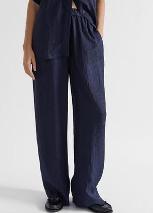 Брюки штани льон zara лляні