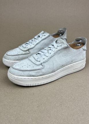 Оригинальные замшевые кроссовки nike air force 1