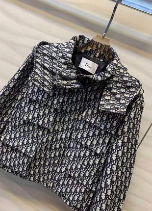 Брендовая куртка ветровка в стиле dior