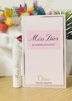 Оригинальный пробник парфюм туалетная вода christian dior miss dior blooming bouquet 2014