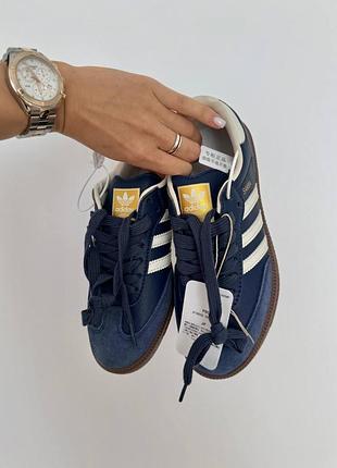 Кроссовки adidas samba “navy blue” premium