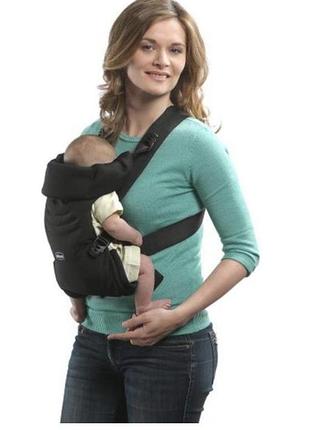 Сумка-кенгуру chicco easy fit black night 0-9 мес