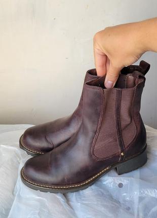 Челси кларкс кожаные коричневые