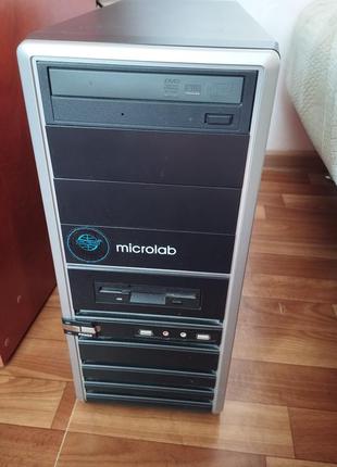 Комп'ютер системний блок microlab та монітор lg