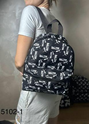 Жіночий чоловічий  спортивний рюкзак чорний