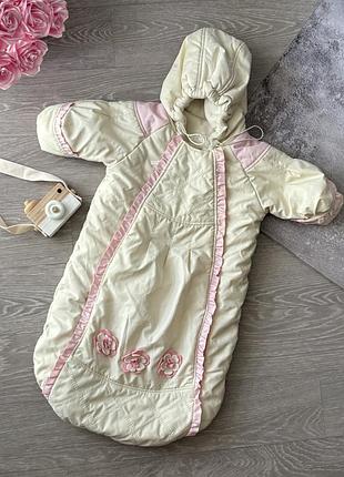 Детский конверт теплый осень зима весна 62-74