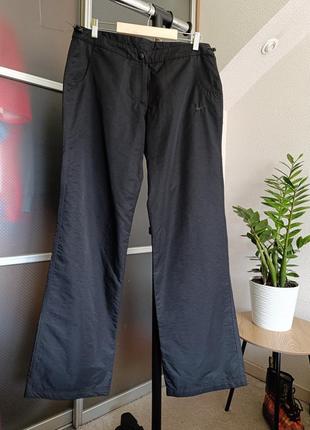 Женские винтажные штаны nike nylon на утяжках