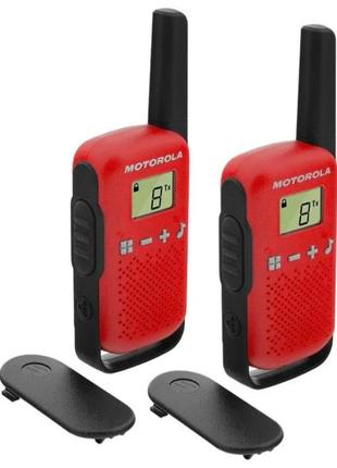 Рація motorola talkabout t42 red
