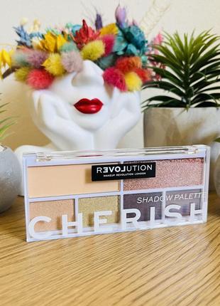 Оригинальный палетка теней для век relove by revolution colour play shadow palette cherish