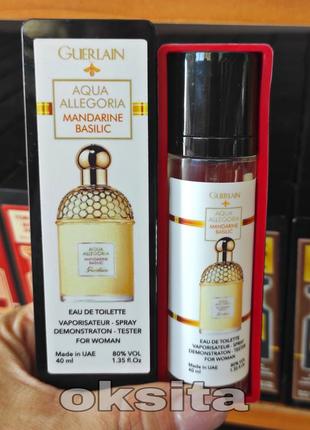 🍊aqua allegoria mandarine basilic🍊міні парфум 40 мл