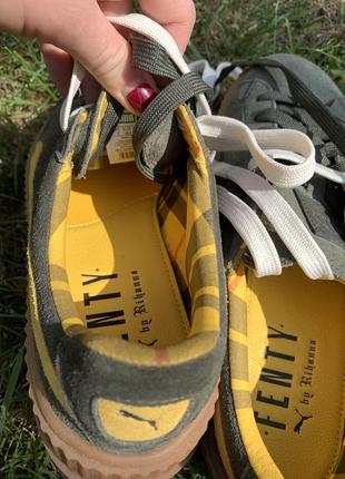 puma Lux жіночі оригінальні кросівки fenty x cleated creeper Violet green lemon vanilla-ice 366268-01