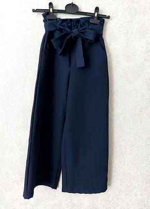 Школьные брюки плаццо,плацо,школьная форма