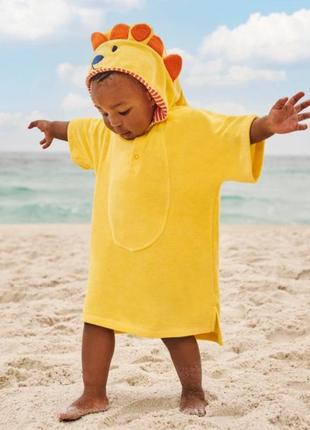 Рушник пончо з левом халат рушник пончо з рукавами