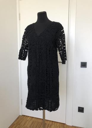 Маленькое черное платье massimo dutti s/m