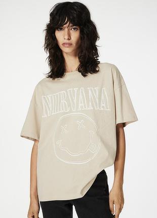 Футболка оверсайз nirvana