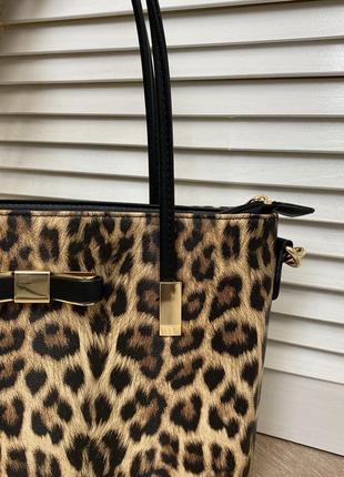 Трендова леопардова сумка3 фото