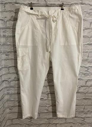 Брюки лен 18 размер