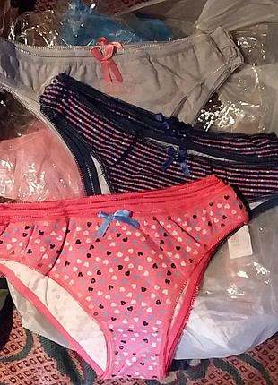 Трусики принт сердце