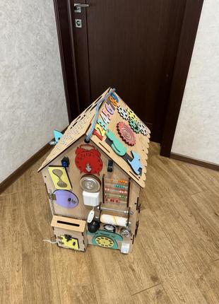 Бізі будиночок 70*40*40 дерево