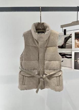 Жилетка в стилі loro piana