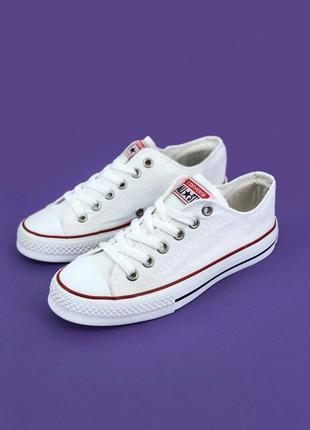 Кеды в стиле converse