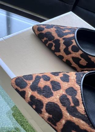 Леопардовые туфли michael корс, 24,5 см2 фото