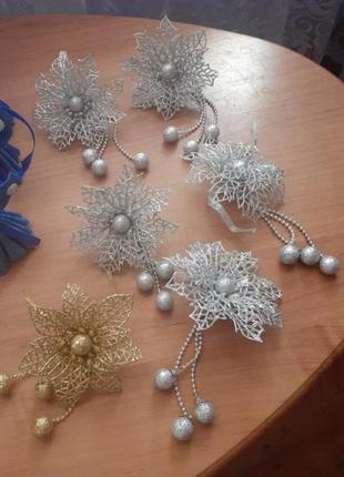 Новорічна прикраса декор на ялинку